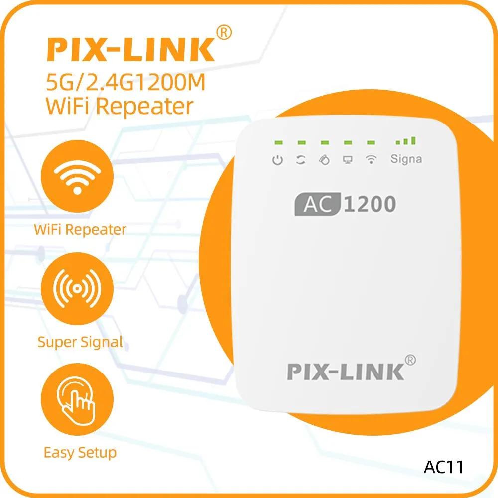 PIX-LINK-AC11 WiFi  Ȯ, ȣ ν , ׼ ̴ Ʈ , ִ 7500 Sq.ft Ŀ, 2.4  5GHz, 1200Mbps